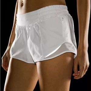 lululemon athletica White Athletic Shorts